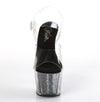 ADORE-708CG Plateau Sandaletten Schwarz von Pleaser – Ansicht 2