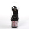 ADORE-708CG Plateau Sandaletten - Pink von Pleaser – Ansicht 2