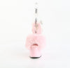 ADORE-708FUR Sandalette Plateauschue Rosa von Pleaser – Ansicht 2