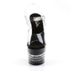 ADORE-708LN Plateau Sandaletten - Schwarz von Pleaser – Ansicht 2