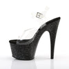 ADORE-708MG Plateau Sandaletten Schwarz von Pleaser – Ansicht 3