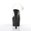 ADORE-708MG Plateau Sandaletten Schwarz von Pleaser – Ansicht 4