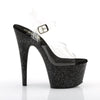 ADORE-708MG Plateau Sandaletten Schwarz von Pleaser – Ansicht 5