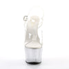 ADORE-708MG Plateau Sandaletten klar von Pleaser – Ansicht 2