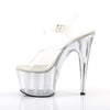 ADORE-708MG Plateau Sandaletten klar von Pleaser – Ansicht 3