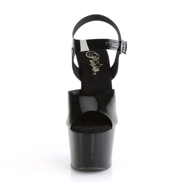 ADORE-708N Plateau Sandaletten - Schwarz von Pleaser – Ansicht 2