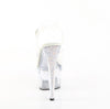 ADORE-708PHRS Sandalette Plateauschuhe Transparent von Pleaser – Ansicht 4