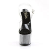 ADORE-708SRS Plateau Sandaletten - Schwarz von Pleaser – Ansicht 2
