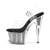 ADORE-708SRS Plateau Sandaletten - Schwarz von Pleaser – Ansicht 3