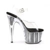 ADORE-708SRS Plateau Sandaletten - Schwarz von Pleaser – Ansicht 5