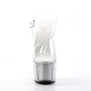 ADORE-708SRS Plateau Sandaletten Silber von Pleaser – Ansicht 2