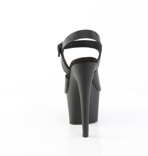 ADORE-708UL Plateau Sandaletten Schwarz Matt von Pleaser – Ansicht 4