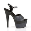 ADORE-709-2G Plateau Sandaletten - Schwarz von Pleaser – Ansicht 5