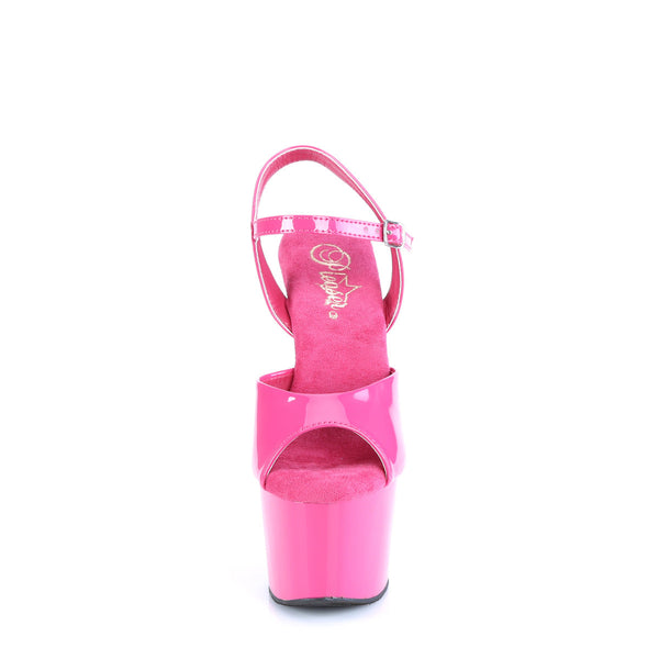 ADORE-709 Sandalette Plateauschuhe Pink von Pleaser – Ansicht 2