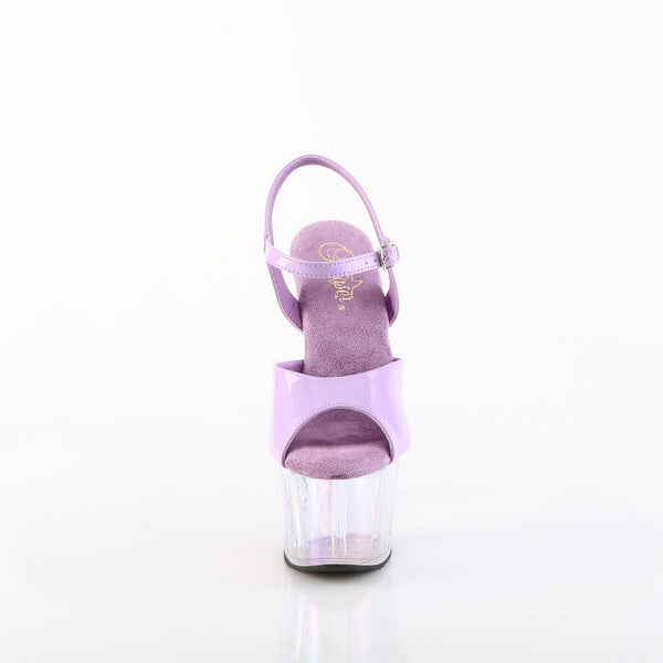 ADORE-709HT Sandalette Plateuaschuhe Lila von Pleaser – Ansicht 2