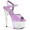 ADORE-709HT Sandalette Plateuaschuhe Lila | Pleaser