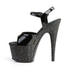 ADORE-709MG Plateau Sandaletten Lack Schwarz von Pleaser – Ansicht 3