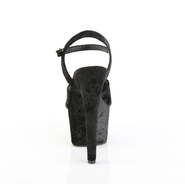 ADORE-709WR Sandalette Plateauschuhe Schwarz von Pleaser – Ansicht 4