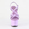 ADORE-713 Plateau Sandaletten Violett Lack von Pleaser – Ansicht 2