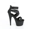 ADORE-720 Sandalette Plateauschuhe Schwarz von Pleaser – Ansicht 5