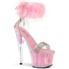 ADORE-727F Plateau Sandaletten Rosa von Pleaser