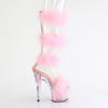 ADORE-728F Plateau Sandaletten Rosa von Pleaser – Ansicht 5
