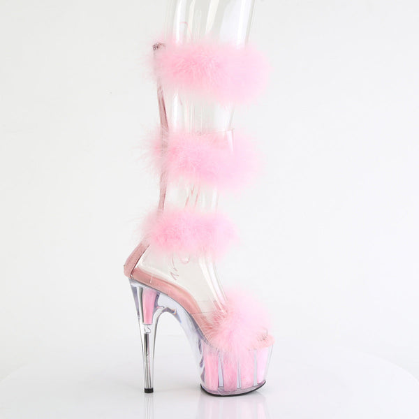 ADORE-728F Plateau Sandaletten Rosa von Pleaser – Ansicht 5