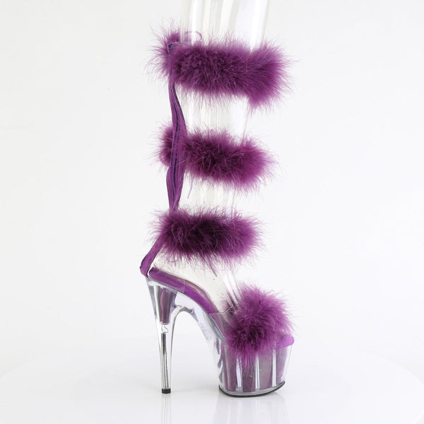 ADORE-728F Plateau Sandaletten Lila von Pleaser – Ansicht 5
