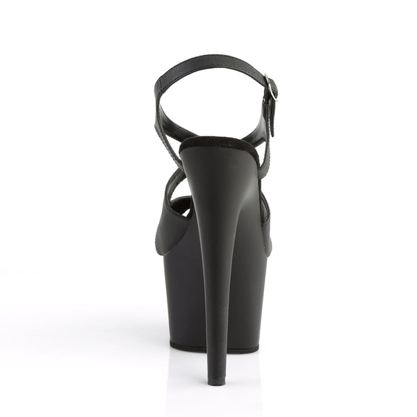 ADORE-730 Plateau Sandaletten Schwarz von Pleaser – Ansicht 4