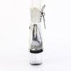 ADORE-791-2RS Plateau Sandaletten Schwarz/Transparent von Pleaser – Ansicht 2
