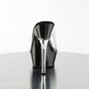 ALLURE-601 Plateau Pantoletten Schwarz/Transparent von Pleaser – Ansicht 4