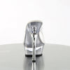 ALLURE-601 Plateau Pantoletten Transparent von Pleaser – Ansicht 4