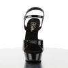 ALLURE-609 Plateau Sandaletten - Schwarz von Pleaser – Ansicht 2