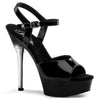 ALLURE-609 Plateau Sandaletten - Schwarz von Pleaser