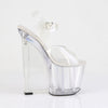 AMAZE-808 Plateau Sandaletten/Transparent von Pleaser – Ansicht 5