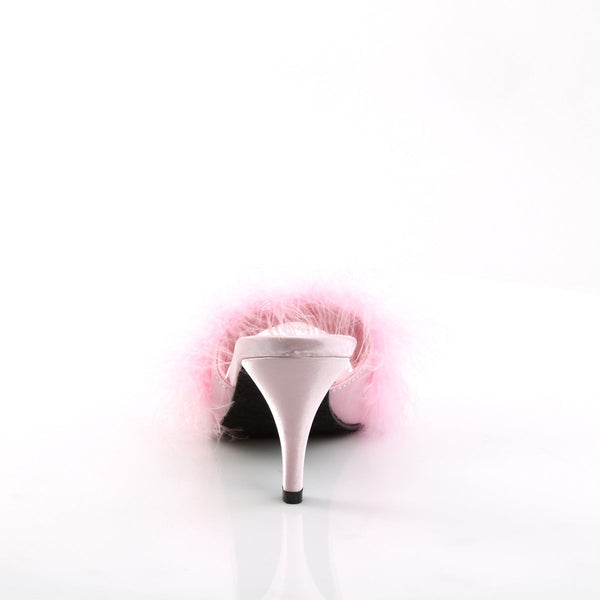 AMOUR-03 Pantoletten von Baby Pink | Fabulicious – Ansicht 4