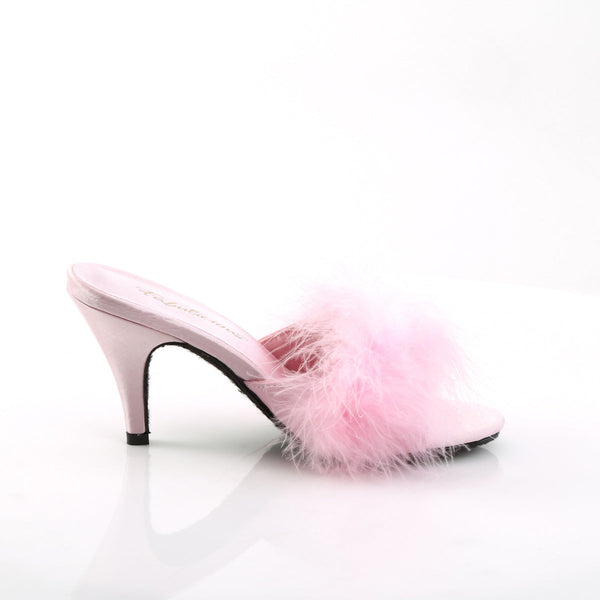 AMOUR-03 Pantoletten von Baby Pink | Fabulicious – Ansicht 5