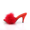 AMOUR-03 Pantoletten Rot von Fabulicious – Ansicht 3