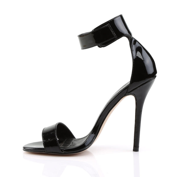 AMUSE-10 Sandaletten Schwarz Lack von Pleaser – Ansicht 3