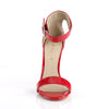 AMUSE-10 Sandaletten Rot Lack von Pleaser – Ansicht 2