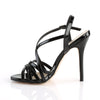 AMUSE-13 Sandaletten Schwarz Lack von Pleaser – Ansicht 3