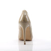AMUSE-20 Pumps Lack Creme von Pleaser – Ansicht 4