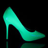 AMUSE-20 Pumps Neon Grün Lack UV von Pleaser – Ansicht 5