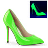 AMUSE-20 Pumps Neon Grün Lack UV von Pleaser