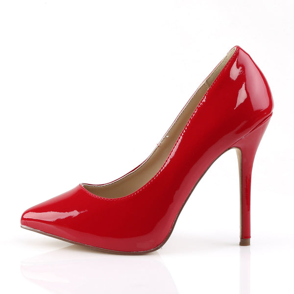 AMUSE-20 Pumps Lack Rot von Pleaser – Ansicht 3