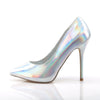 AMUSE-20 Pumps Silber Hologramm von Pleaser – Ansicht 3