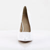 AMUSE-20 Pumps Lack Weiß von Pleaser – Ansicht 2