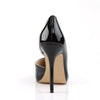 AMUSE-22 Pumps Lack Schwarz von Pleaser – Ansicht 4