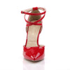 AMUSE-25 Pumps Lack Rot von Pleaser – Ansicht 2