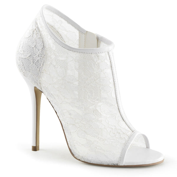 AMUSE-56 Pumps Weiß von Fabulicious